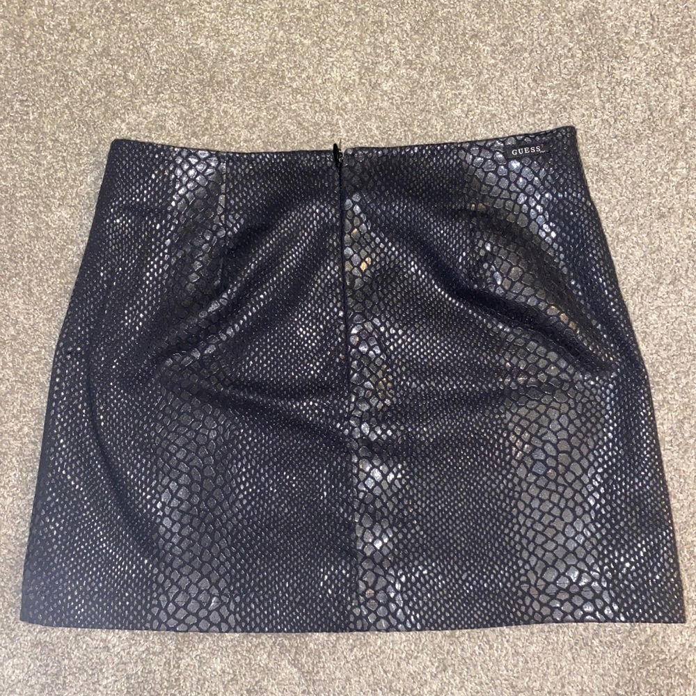 Leather skirt